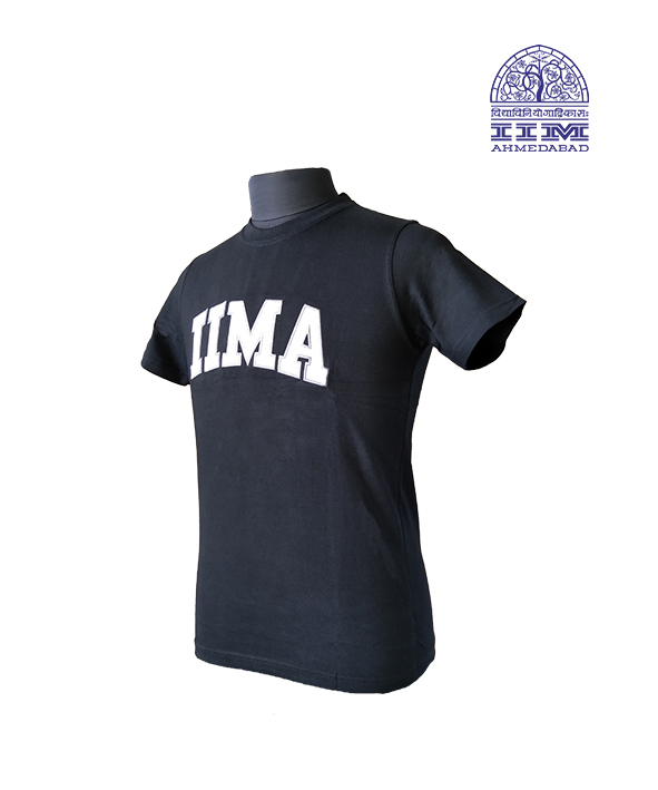 Round Neck black With IIMA